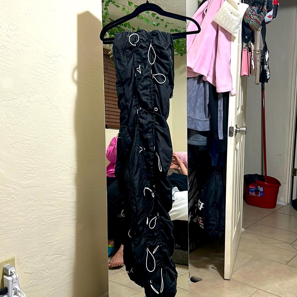MNML Bunjee cord pants black